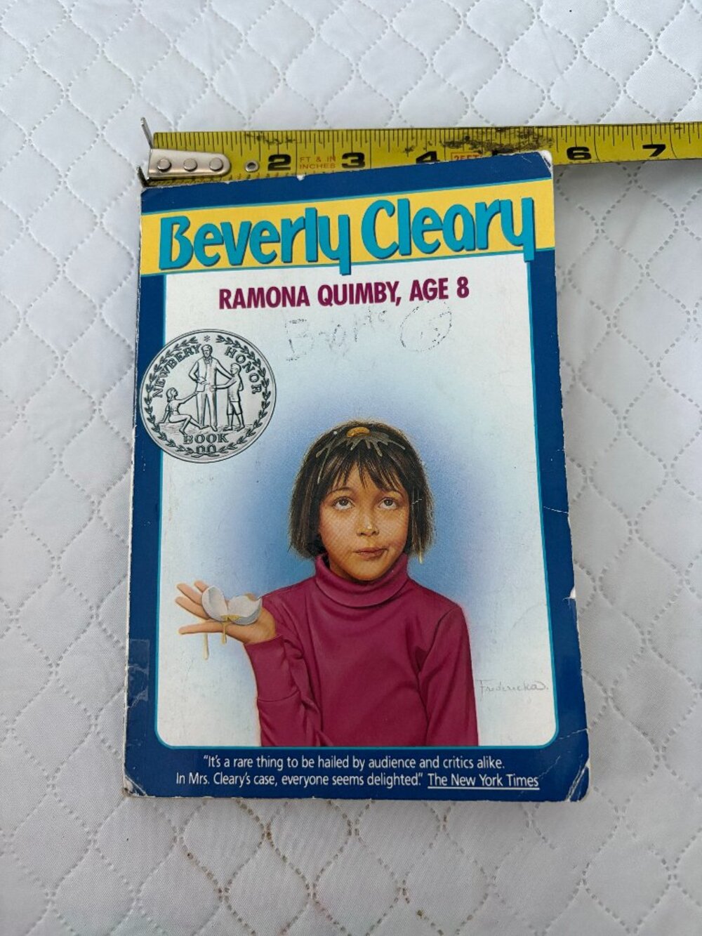 Ramona Quimby, Age 8 Paperback book by Beverly Cleary